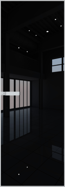 Межкомнатная дверь 1AGN Lacobel Черный лак - картинка 1
