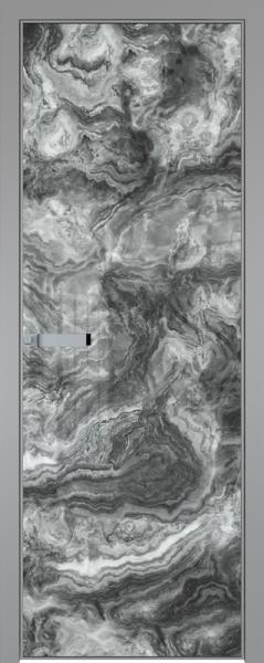 Межкомнатная дверь 1AGN Атриум серебро - картинка 10