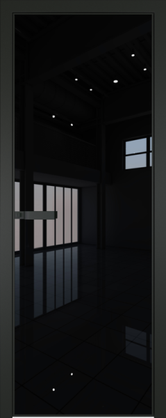 Межкомнатная дверь 1AGN Lacobel Черный лак - картинка 4