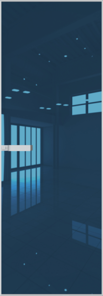 Межкомнатная дверь 1AGN Blue - картинка 1
